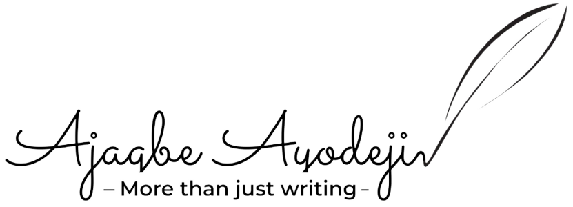 Ajagbe Ayodeji-More than just writing